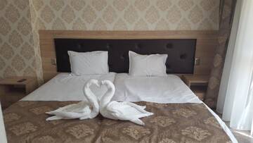 Фото номера Двухместный номер с 1 кроватью и балконом Отель Hotel Merdjan г. Сырница 10